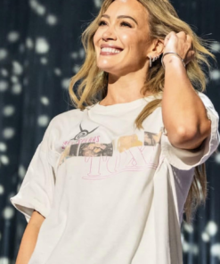 Hilary Duff Wear Britney Spears Toxic Shirt