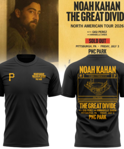Pittsburgh Pirates x Noah Kahan Dark Gray Tshirt 2026