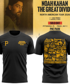 Pittsburgh Pirates x Noah Kahan Dark Gray Tshirt 2026