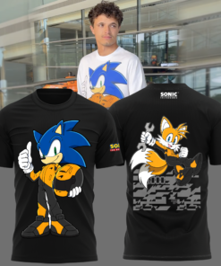 McLaren x Sonic 1000th Limited Edition Black T-Shirt