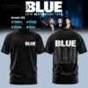 BLUE 25TH ANNIVERSARY TOUR Black T-shirt