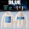 BLUE 25TH ANNIVERSARY TOUR White Hoodie