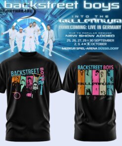 Backstreet Boys: Into The Millennium – Homecoming: Live in Germany Black T-Shirt