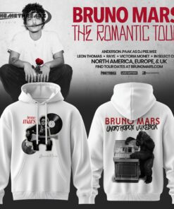Bruno Mars – The Romantic Tour US & UK 2026 Hoodie