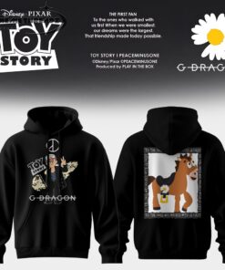 G-Dragon × Toy Story 5: Bullseye Daisy Graphic Hoodie