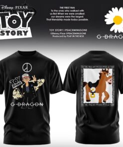 G-Dragon × Toy Story 5: Bullseye Daisy Graphic T-Shirt