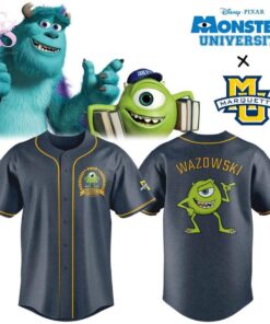 Mike Wazowski x Marquette 2026 Monsters University Baseball Jersey