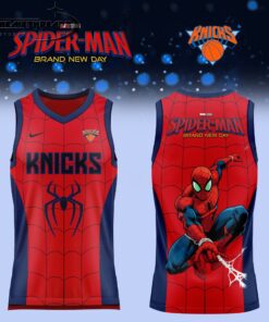 New York Knicks Spider Man x NBA 2026 Jersey